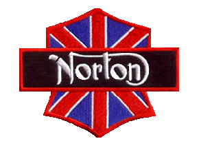 Norton Union Jack shield with white logo